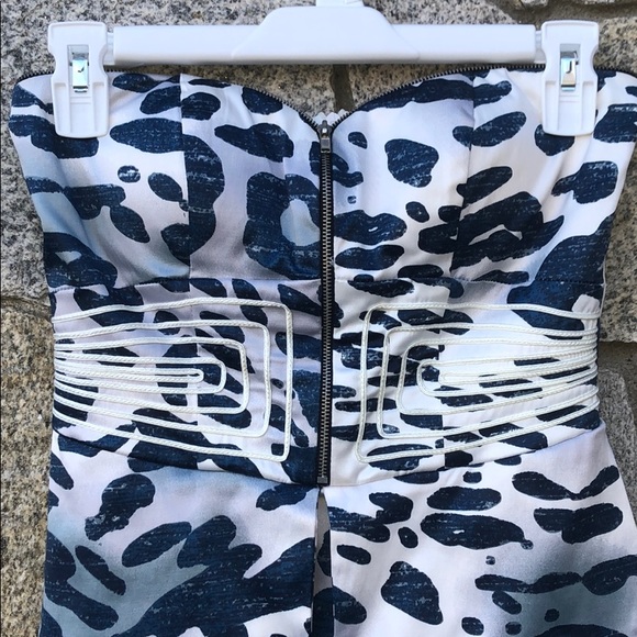 XOXO strapless peplum dress - Picture 3 of 8